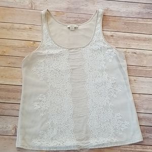 Lace tank